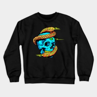 Infinite Snake Skull Ouroboros Serpent Crewneck Sweatshirt